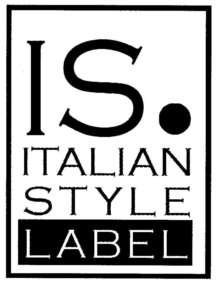 Paraqitja e markës IS ITALIAN STYLE LABEL