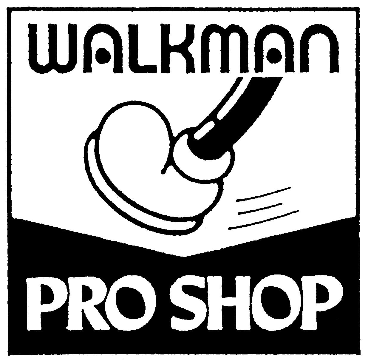 Paraqitja e markës WALKMAN PRO SHOP