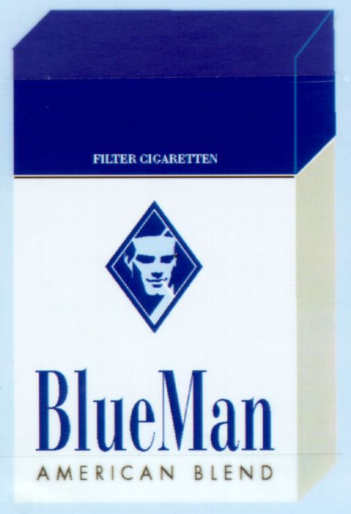 Paraqitja e markës BlueMan AMERICAN BLEND