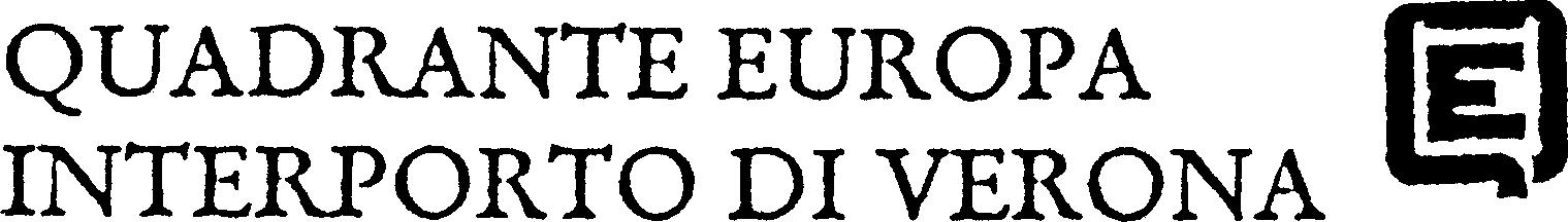 Paraqitja e markës QUADRANTE EUROPA INTERPORTO DI VERONA E