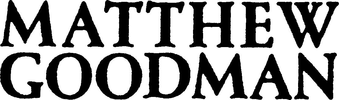 Paraqitja e markës MATTHEW GOODMAN