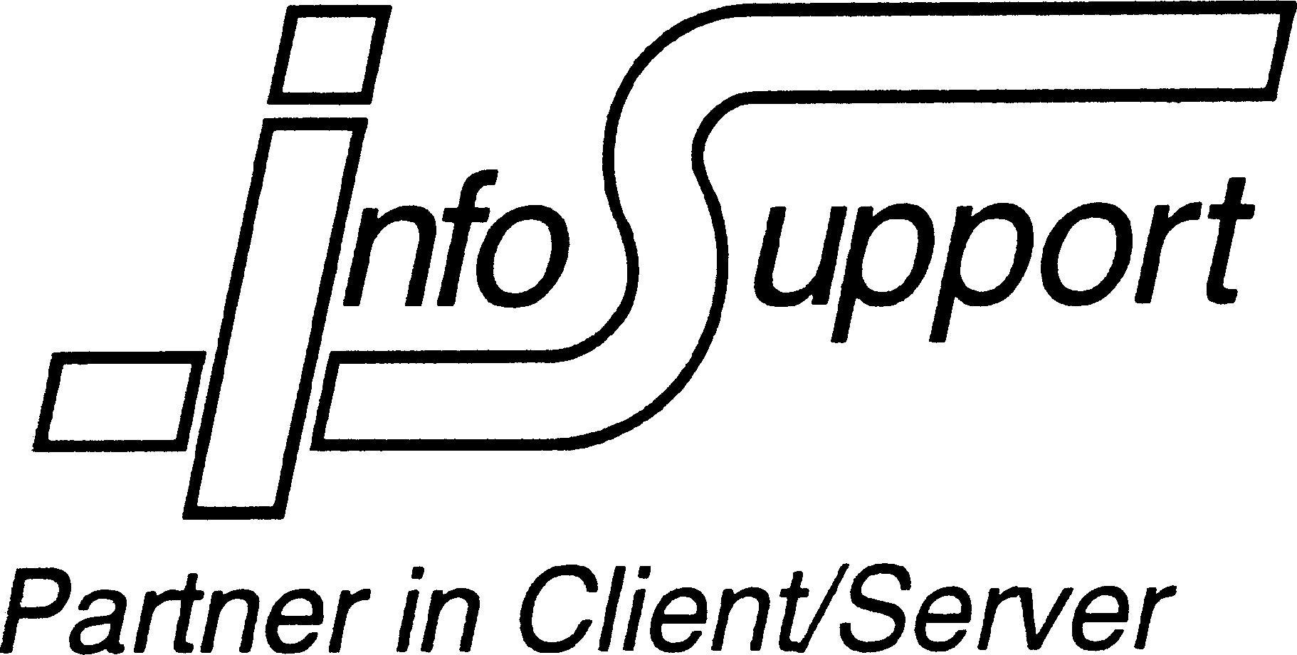 Paraqitja e markës Info Support Partner in Client/Server