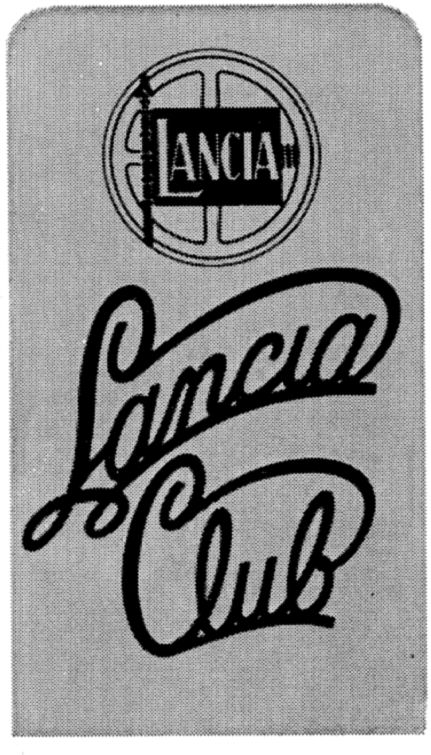 Paraqitja e markës Lancia Lancia Club