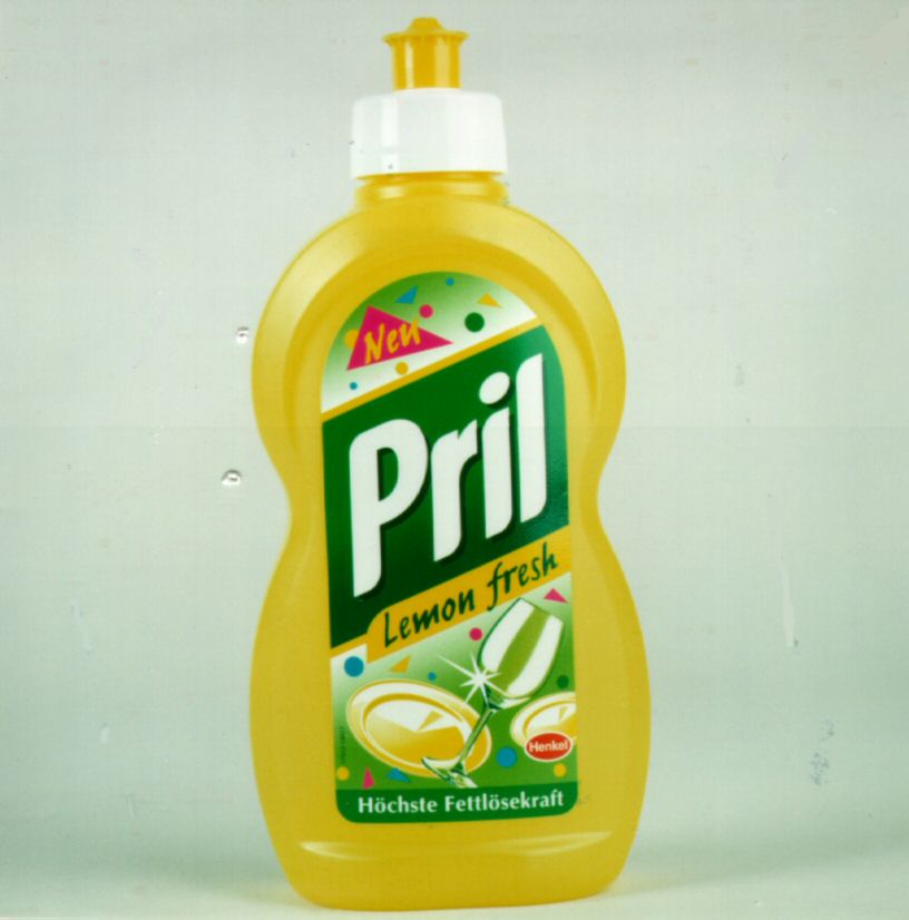 Paraqitja e markës Pril Lemon fresh