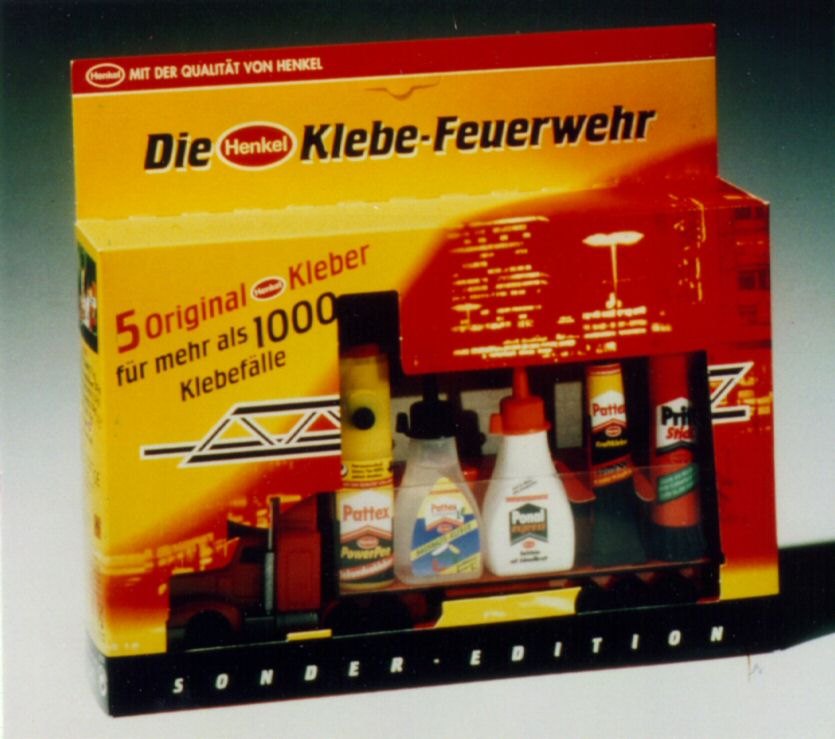 Paraqitja e markës Die Henkel Klebe-Feuerwehr