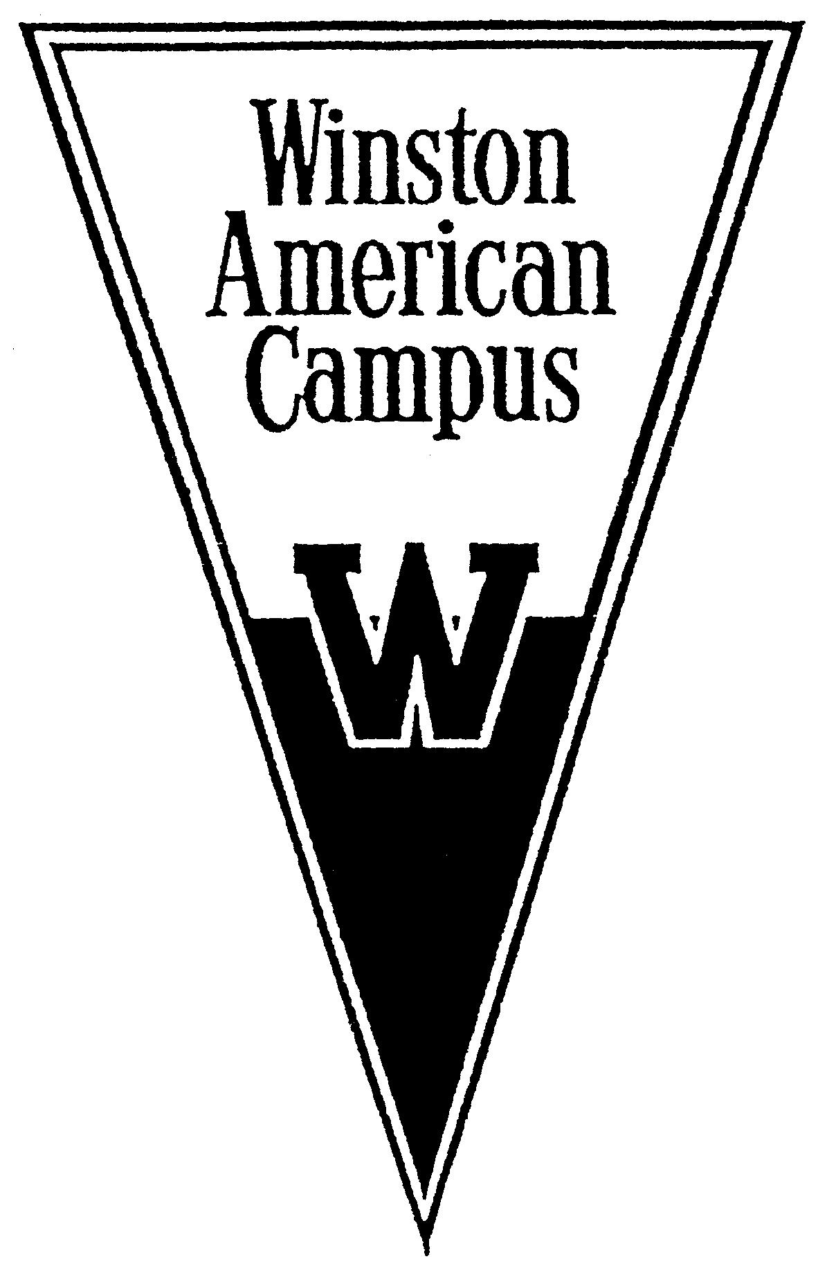 Paraqitja e markës Winston American Campus W