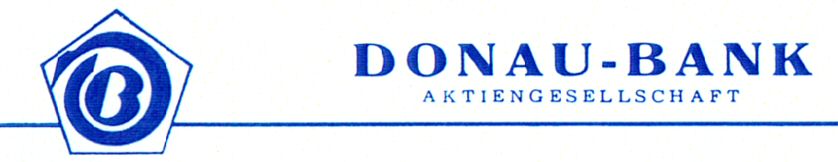 Paraqitja e markës B DONAU-BANK AKTIENGESELLSCHAFT