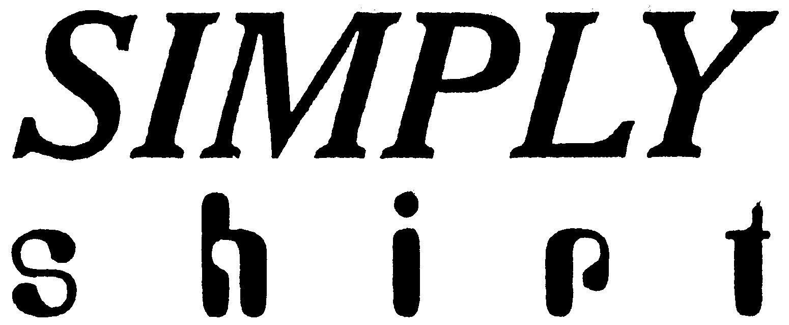 Paraqitja e markës SIMPLY shirt