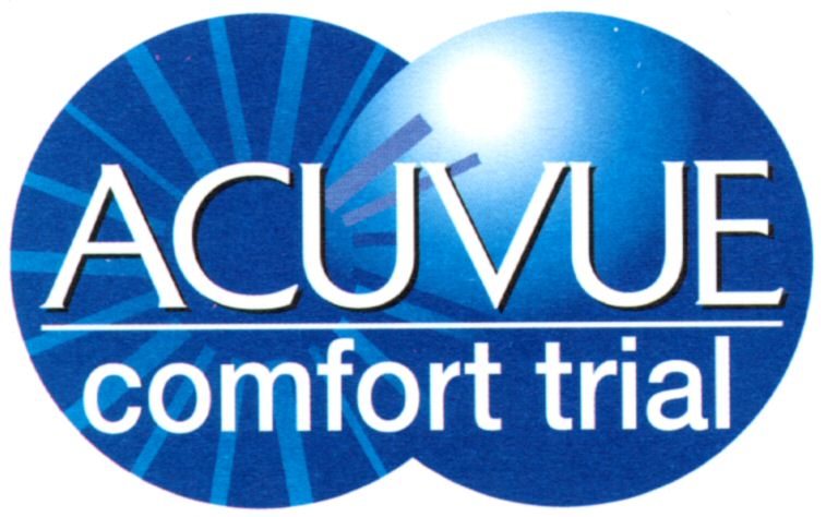Paraqitja e markës ACUVUE comfort trial