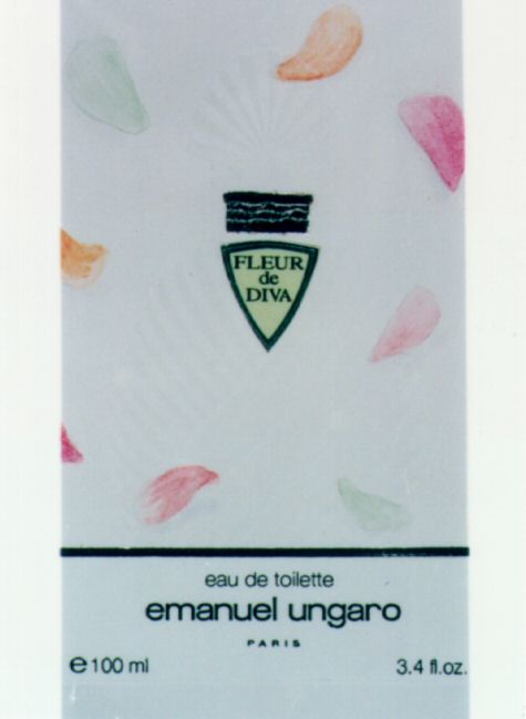 Paraqitja e markës FLEUR de DIVA eau de toilette emanuel ungaro PARIS