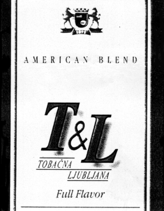 Paraqitja e markës AMERICAN BLEND T&L TOBACNA LJUBLJANA