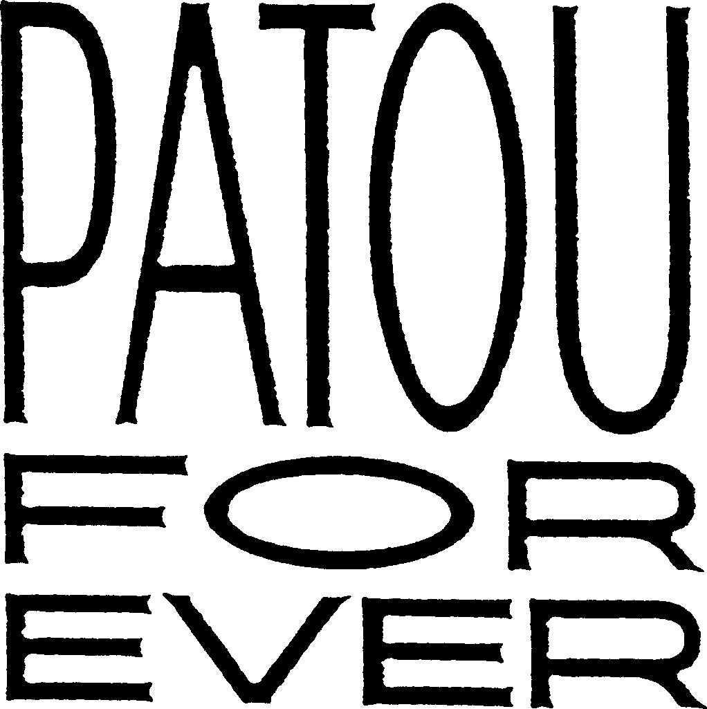 Paraqitja e markës PATOU FOR EVER