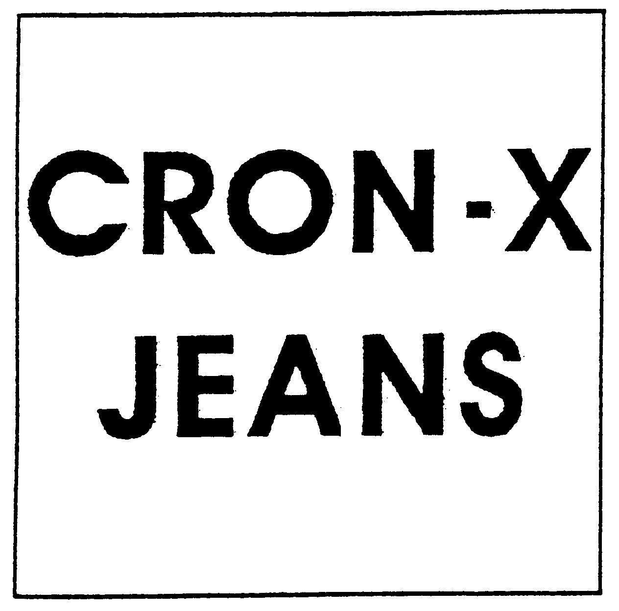 Paraqitja e markës CRON-X JEANS