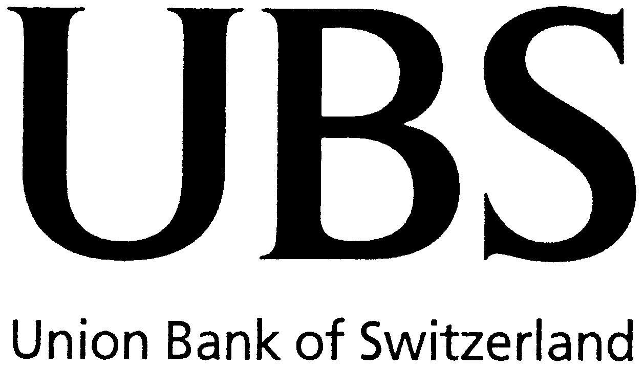 Paraqitja e markës UBS Union Bank of Switzerland