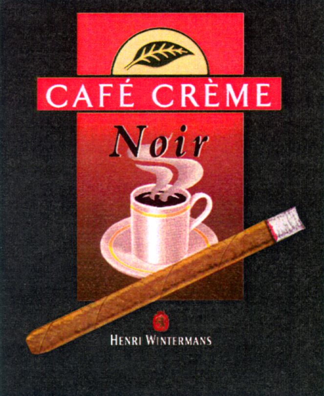 Paraqitja e markës CAFE CREME Noir Henri Wintermans
