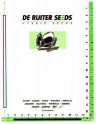 Paraqitja e markës DE RUITER SEEDS HYBRID SEEDS