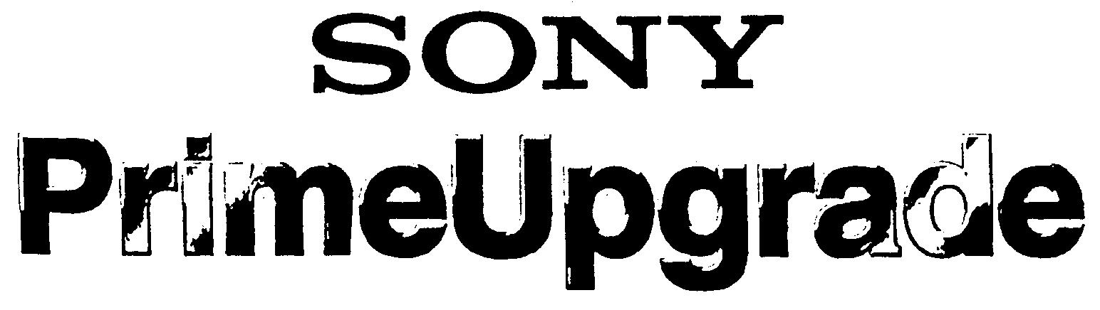 Paraqitja e markës SONY PrimeUpgrade