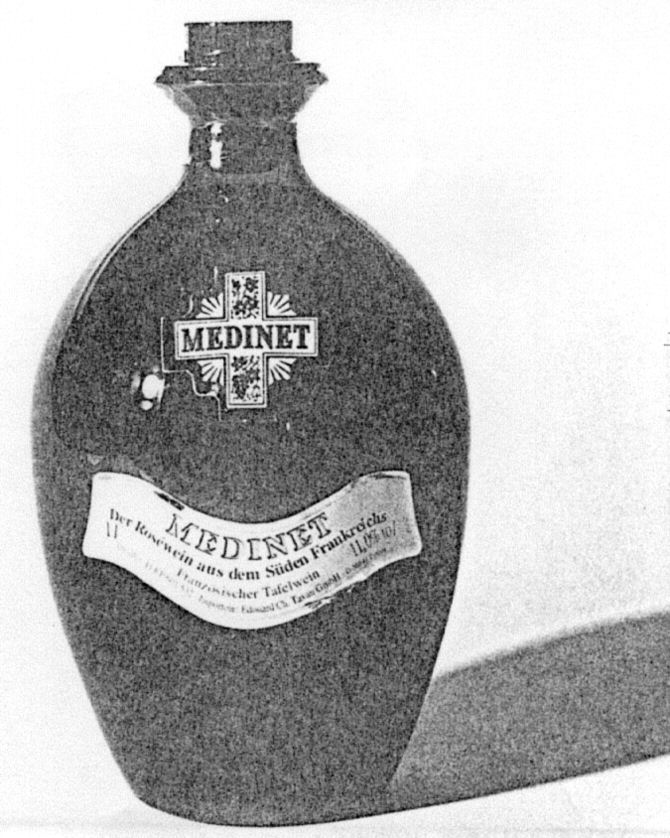 Paraqitja e markës MEDINET Der Roséwein aus dem Süden Frankreichs