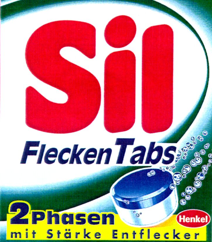 Paraqitja e markës Sil Flecken Tabs 2Phasen mit Starke Entflecker Henkel