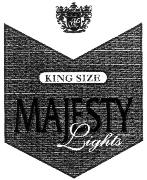 Paraqitja e markës MAJESTY Lights KING SIZE