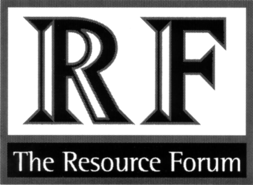 Paraqitja e markës RF The Resource Forum