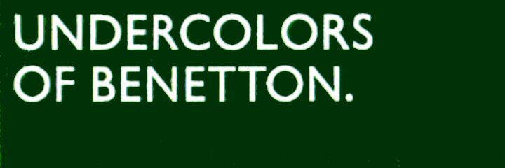 Paraqitja e markës UNDERCOLORS OF BENETTON