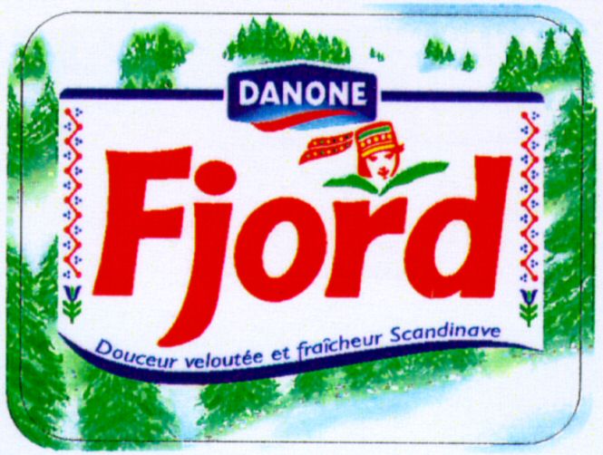 Paraqitja e markës DANONE Fjord Douceur veloutee et fraicheur Scandinave
