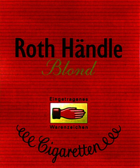 Paraqitja e markës Roth Handle Blond Cigaretten