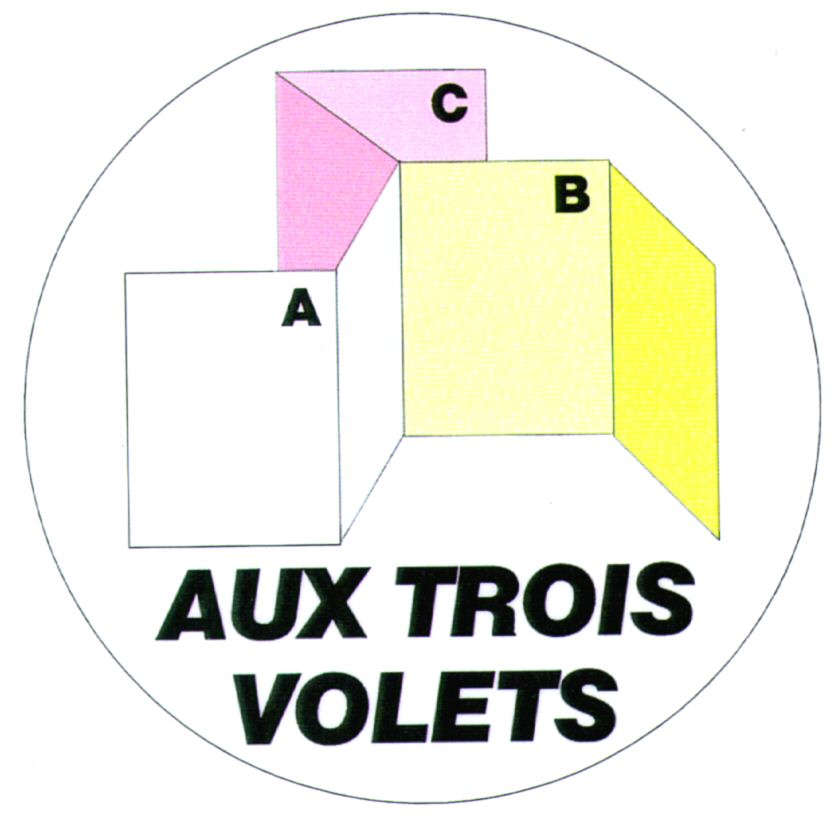 Paraqitja e markës ABC AUX TROIS VOLETS
