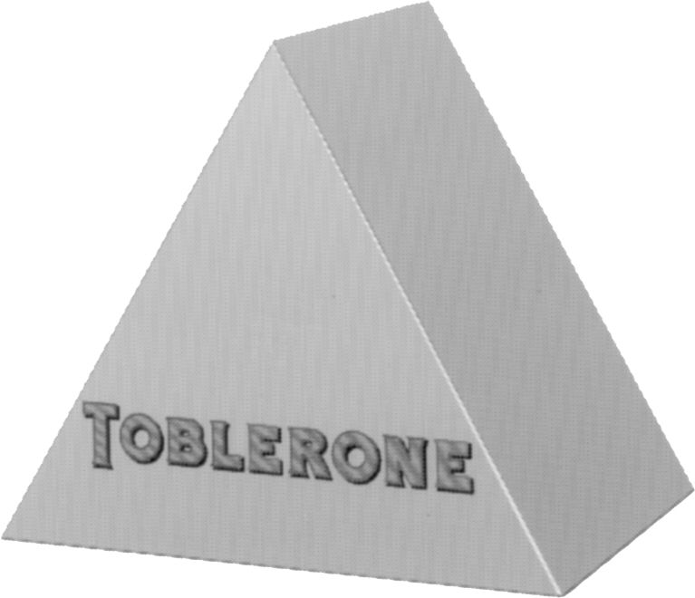 Paraqitja e markës TOBLERONE