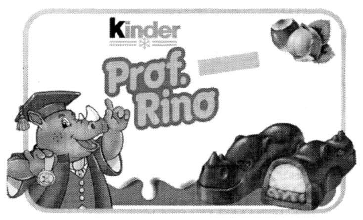 Paraqitja e markës Kinder Prof. Rino