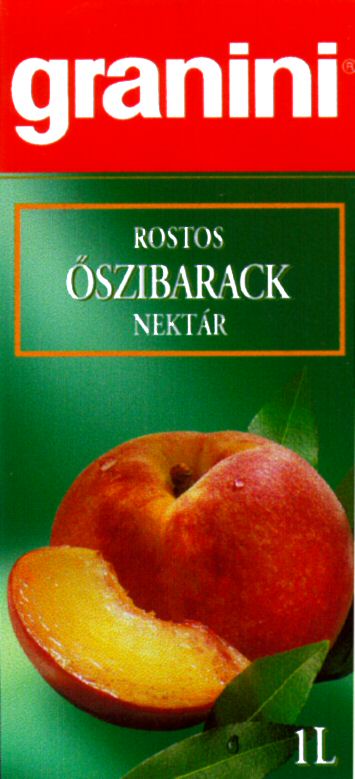 Paraqitja e markës Granini ROSTOS OSZIBARACK NEKTAR
