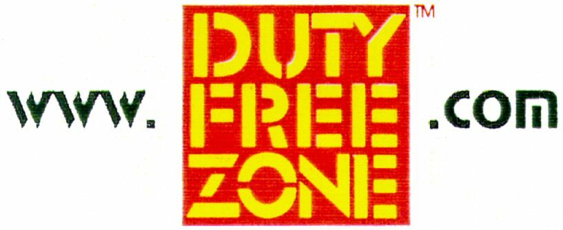 Paraqitja e markës www. DUTY FREE ZONE .com