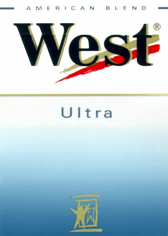 Paraqitja e markës West Ultra AMERICAN BLEND