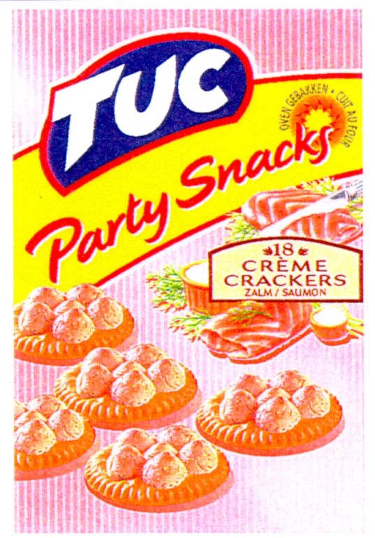 Paraqitja e markës TUC Party Snacks