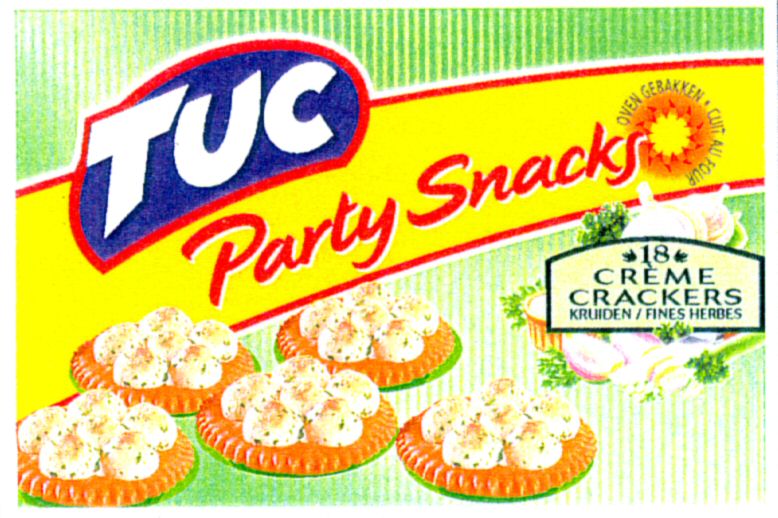 Paraqitja e markës TUC Party Snacks