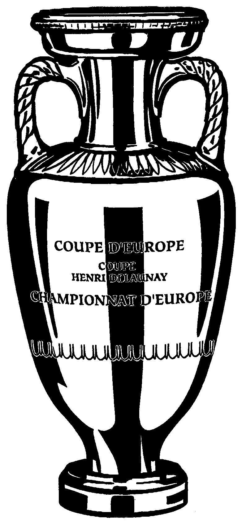Paraqitja e markës COUPE D'EUROPE COUPE HENRI DELAUNAY CHAMPIONNAT D'EUROPE