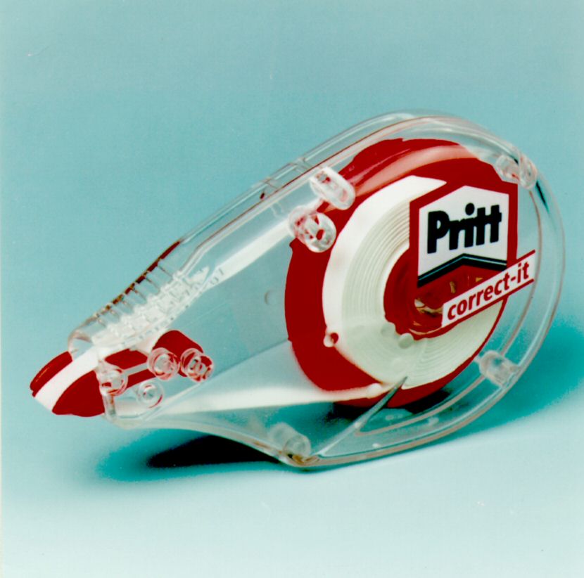 Paraqitja e markës Pritt correct-it