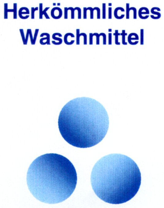 Paraqitja e markës Herkommliches Waschmittel