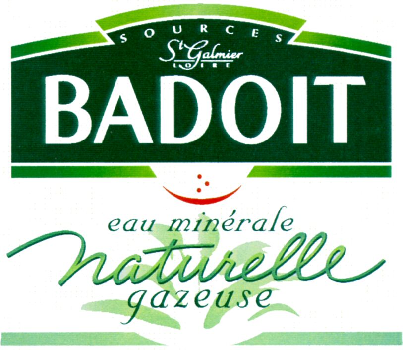 Paraqitja e markës BADOIT eau minerale naturelle gazeuse