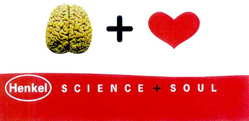 Paraqitja e markës Henkel SCIENCE + SOUL