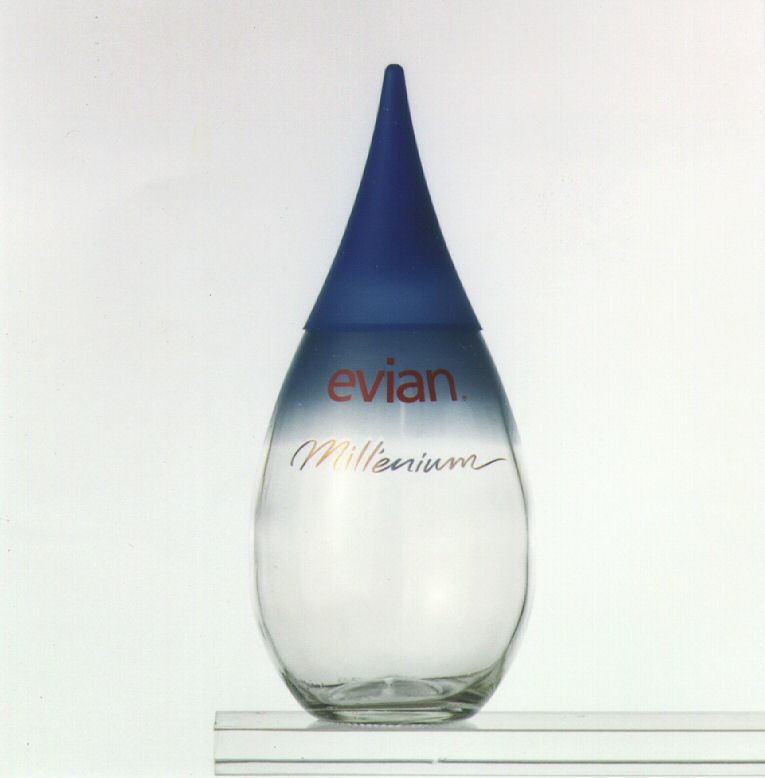 Paraqitja e markës evian Millenium