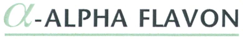 Paraqitja e markës ALPHA FLAVON