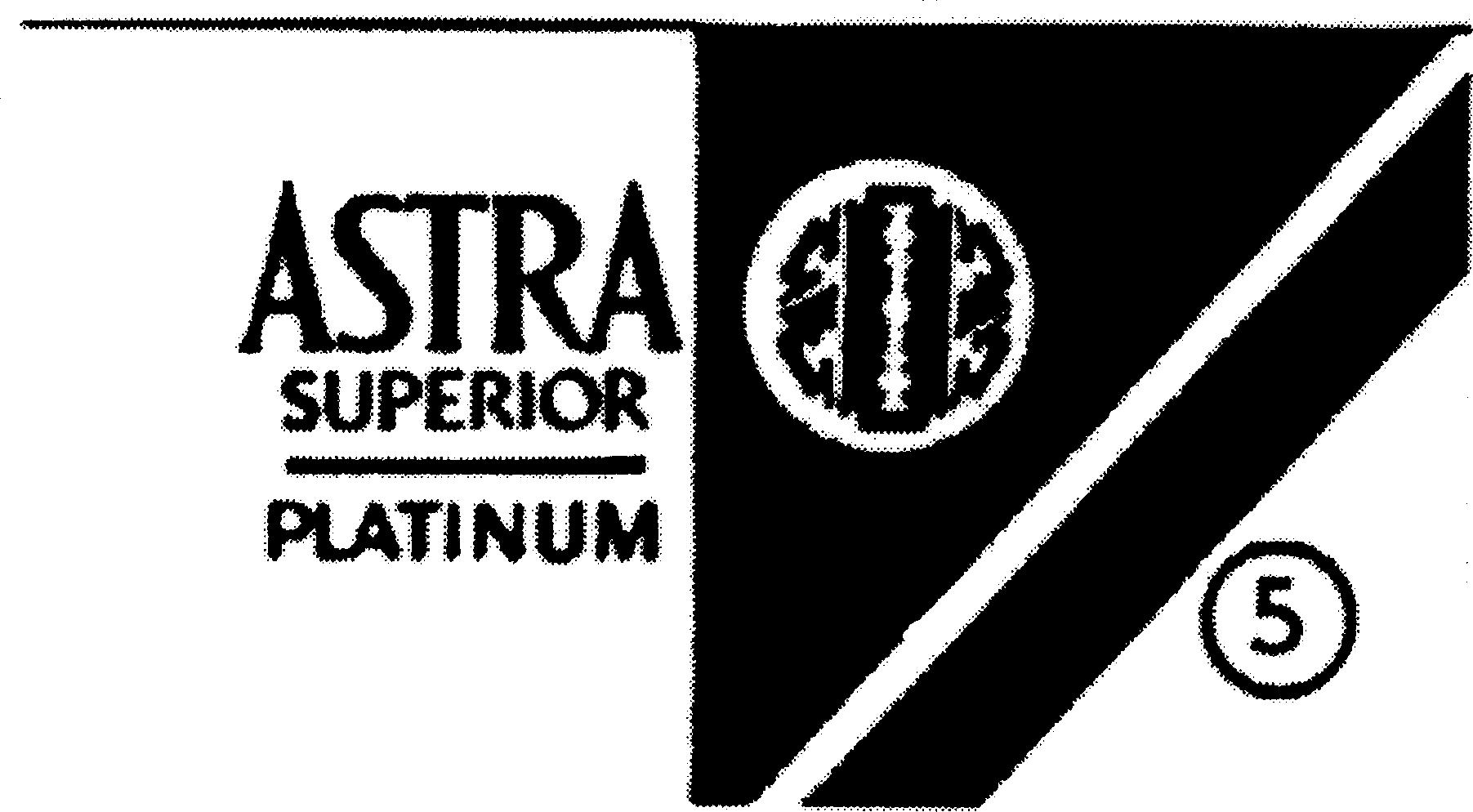 Paraqitja e markës ASTRA SUPERIOR PLATINUM 5