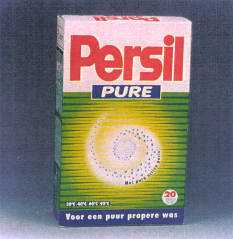 Paraqitja e markës Persil PURE