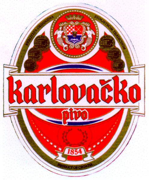 Paraqitja e markës Karlovacko pivo