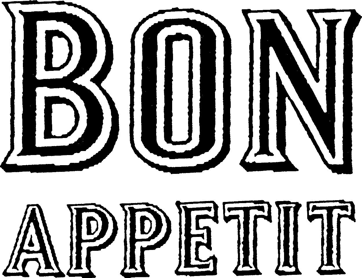 Paraqitja e markës BON APPETIT