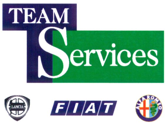 Paraqitja e markës TEAM Services LANCIA FIAT ALFA ROMEO