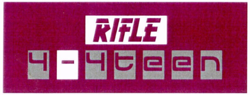 Paraqitja e markës RIFLE 4-4teen