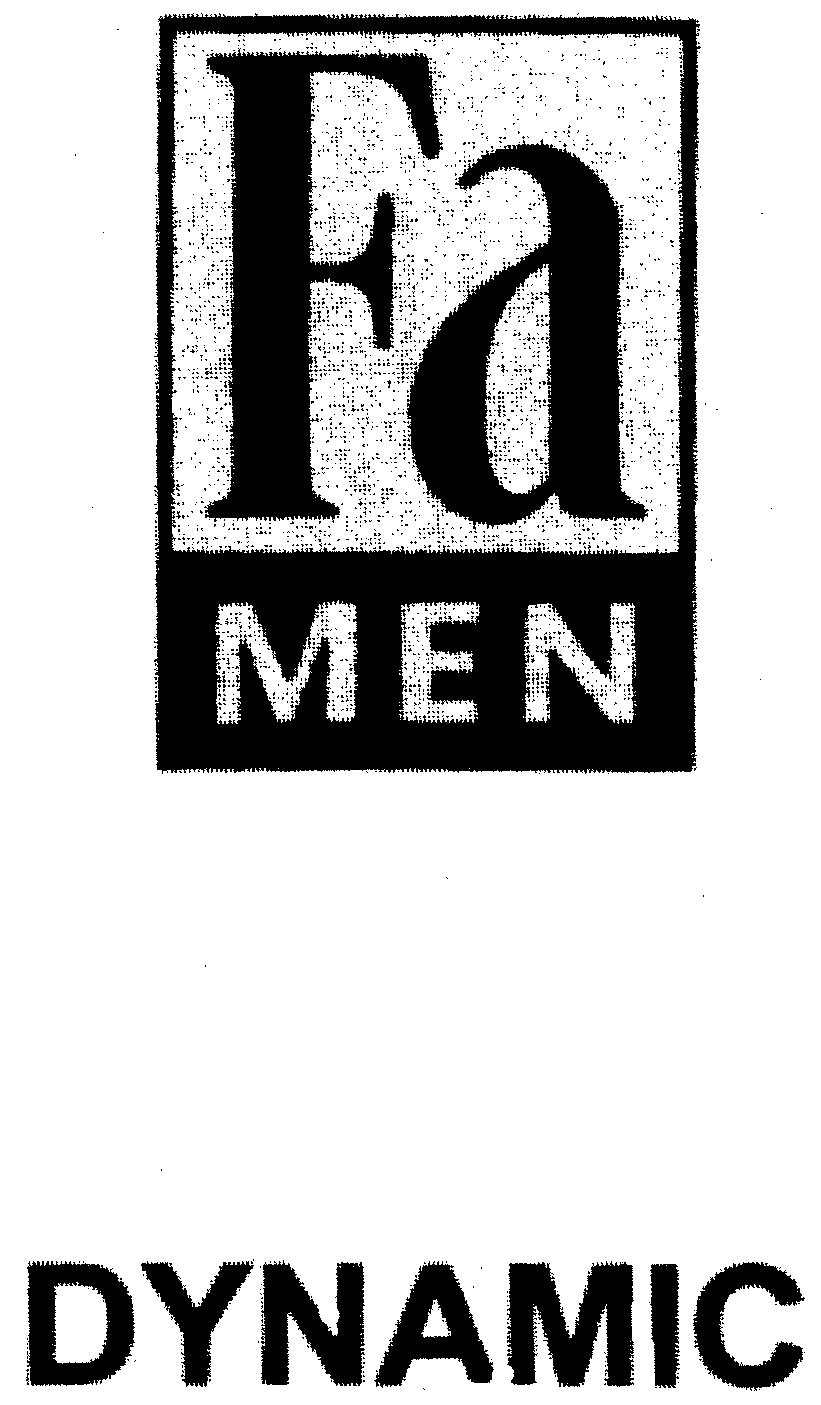 Paraqitja e markës Fa MEN DYNAMIC
